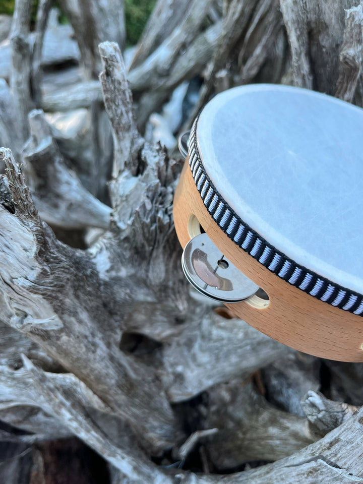6 in Baby Wooden Tambourine