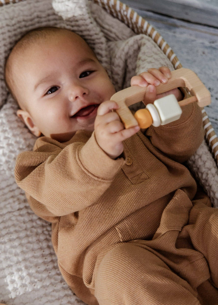 The Coco Village Baby First Toys Gift Box brings together essential first toys in one beautiful, ready-to-gift package for new parents.