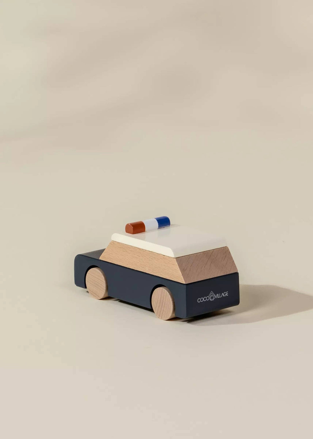 Wooden Vehicle - Police Car