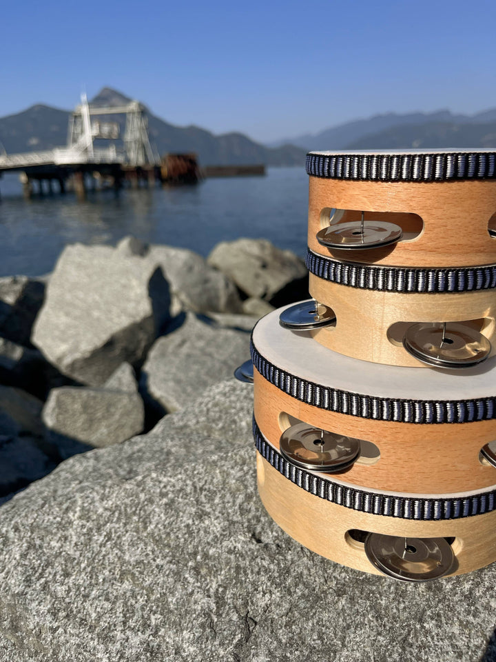 6 in Baby Wooden Tambourine