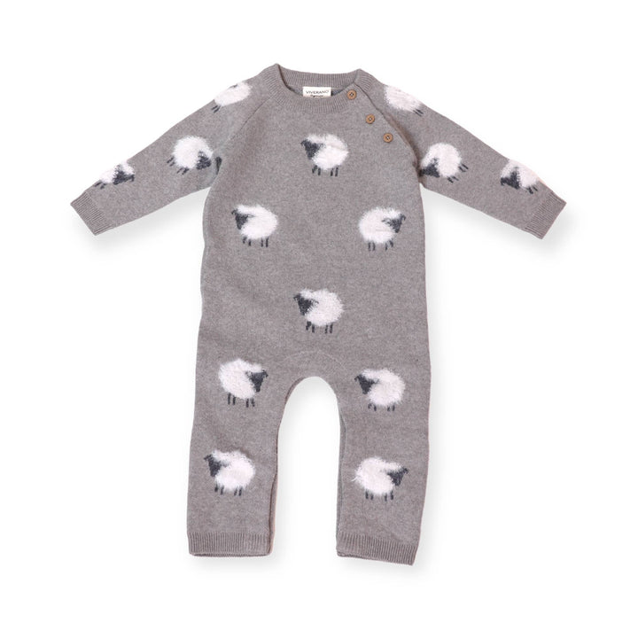 Organic baby clothes by Viverano Organics Furry Sheep, soft onesiesÕ design for everyday wear.