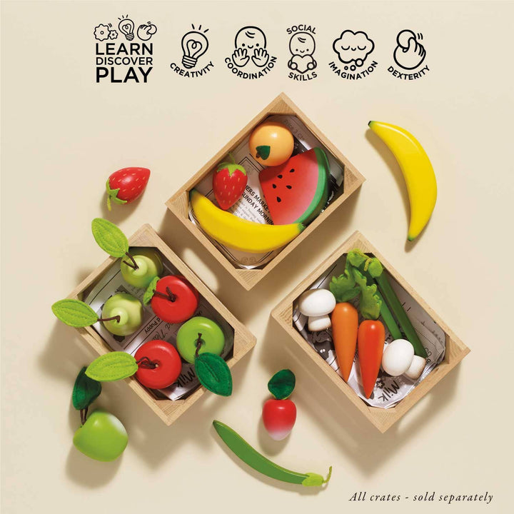 Le Toy Van pretend play vegetable wood toys