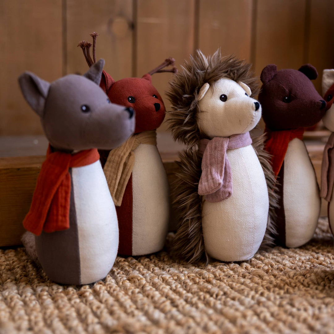 egmont toys multiple animals facing away from camera forest bowling pretend activity game for kids