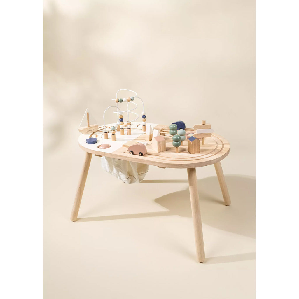 Coco village activity table, wooden activity table