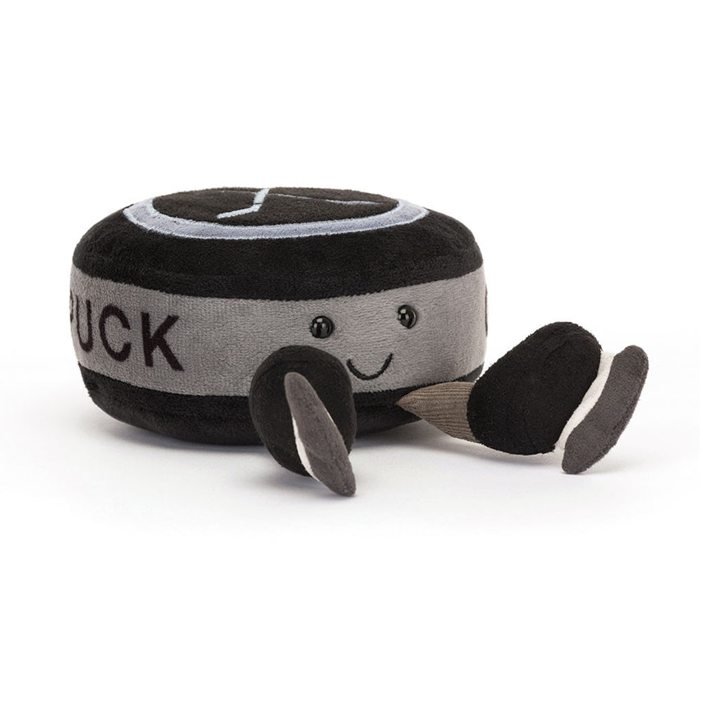 jellycat amuseables sports ice hockey puck