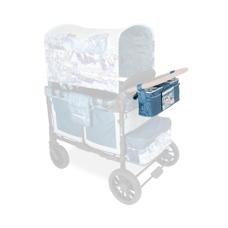 Keep essentials close in the Van Gogh Landscape with HOuses Wonderfold Parent Console, built to match your best stroller wagon needs.