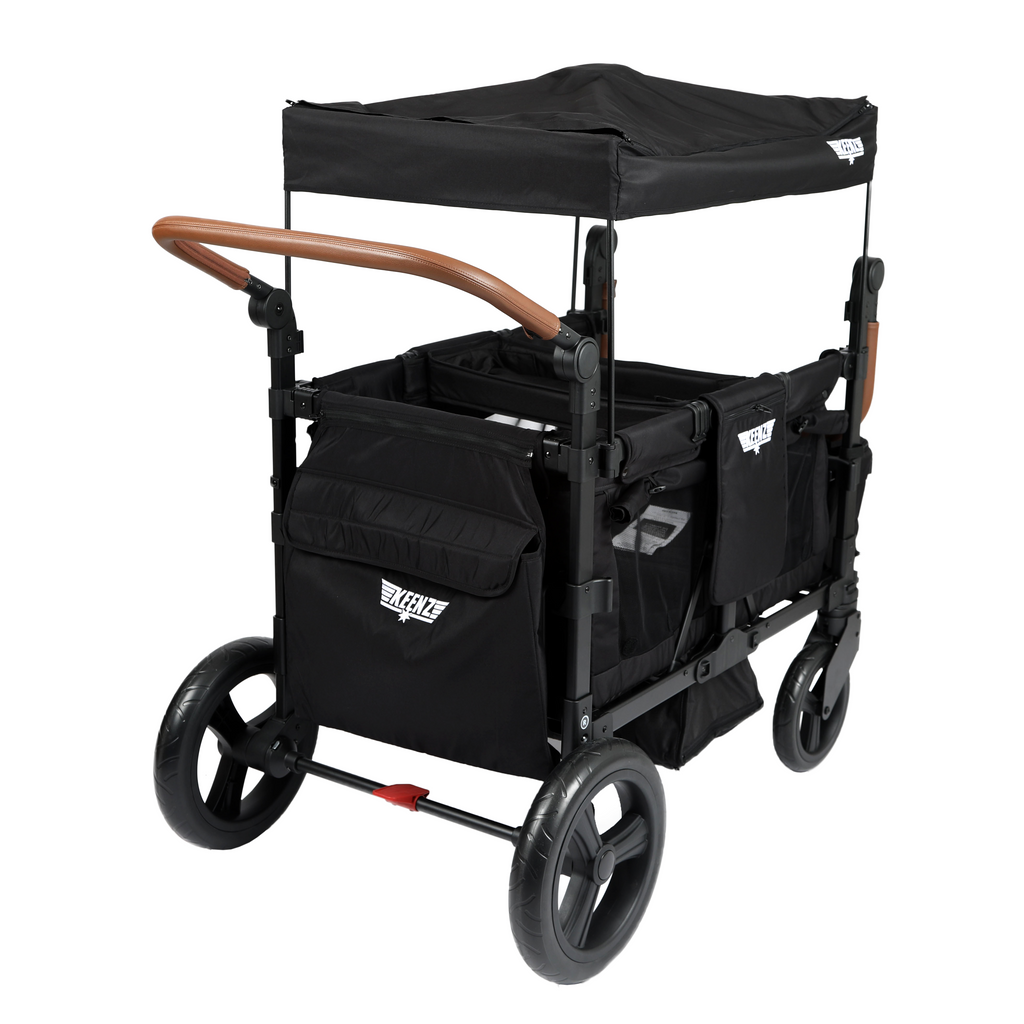 Keenz DUO best Wagon Stroller in Black