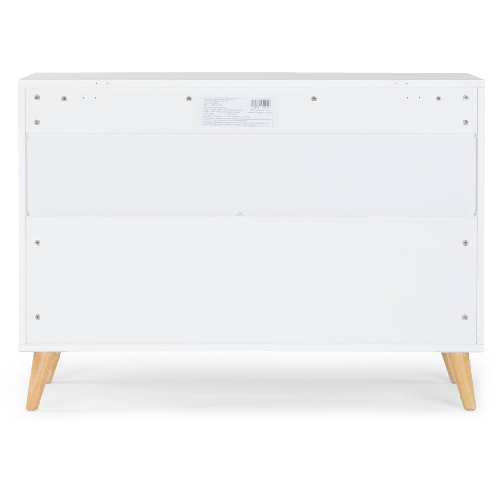 dadada White/Natural Austin nursery furniture set