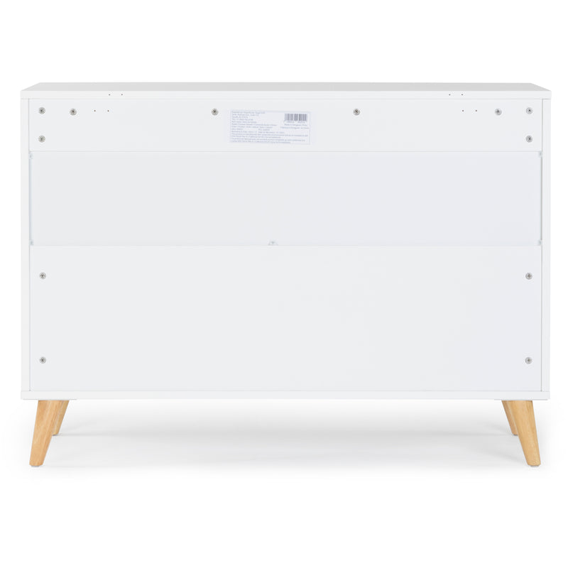 dadada White/Natural Austin nursery furniture set