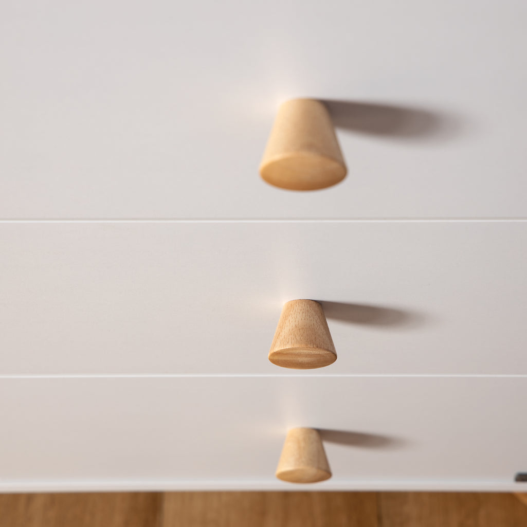 dadada baby nursery furniture White/Oak Austin Dresser