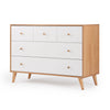 dadada Austin 5-Drawer white nursery dresser