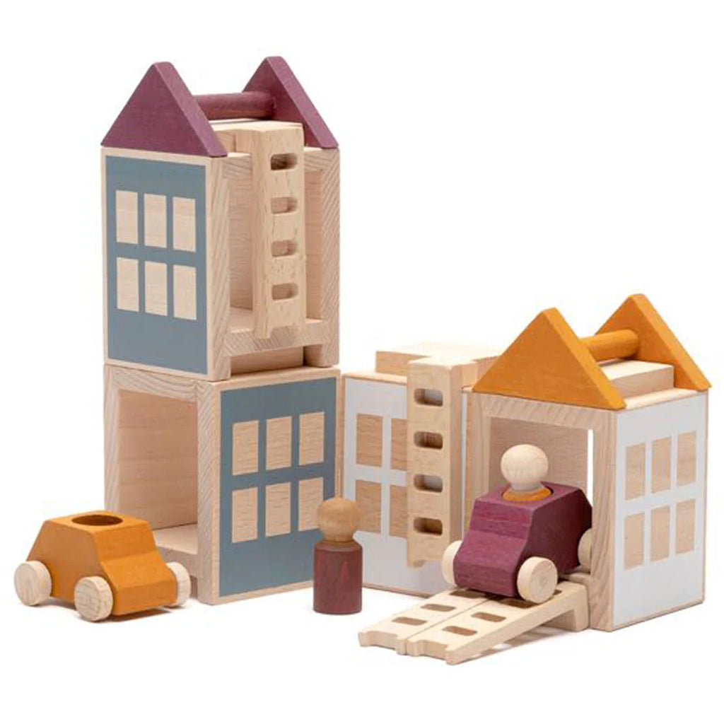 lubulona autumnville wooden toy set