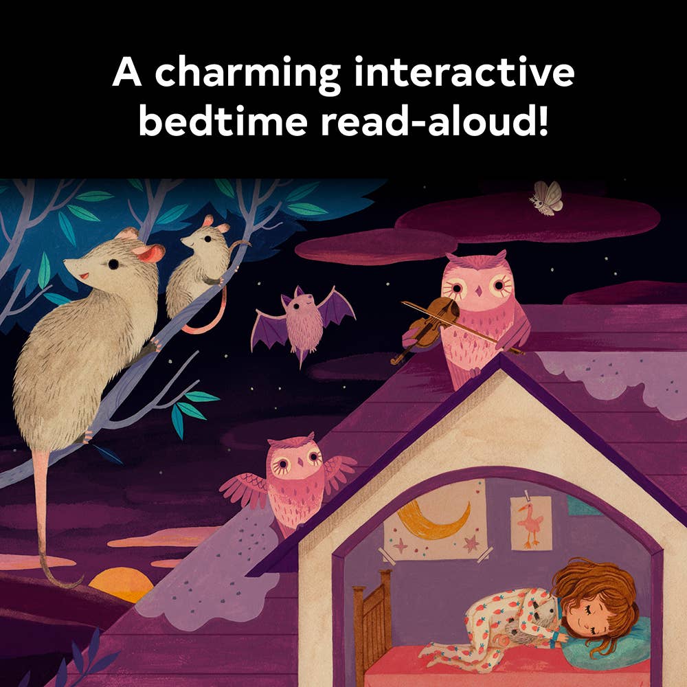 Moonlight Prance charming interactive bedtime read-aloud board book by Chronicle Books