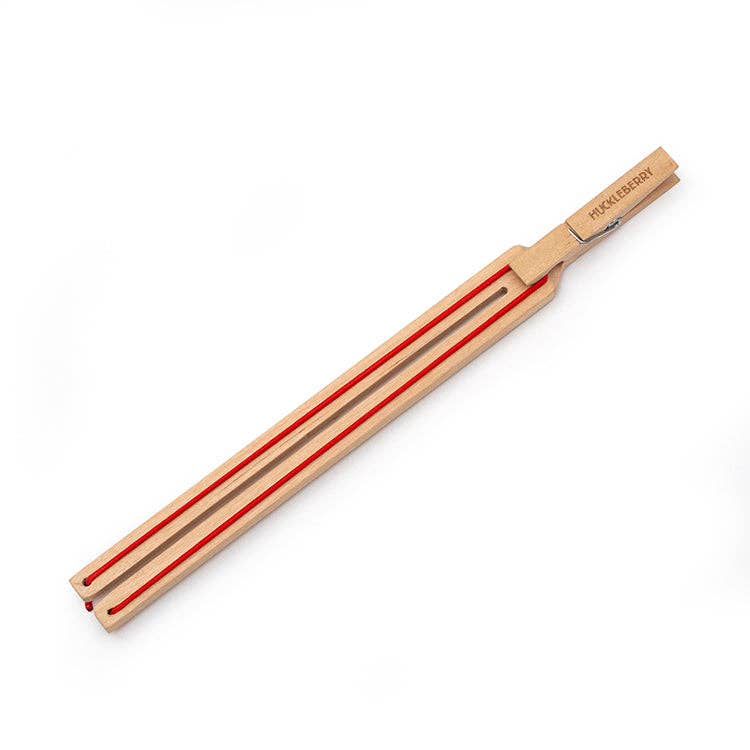 Huckleberry wooden paper airplane launcher children's toy