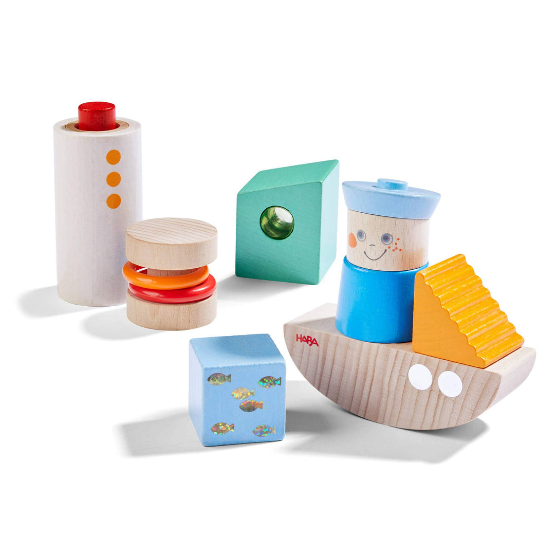 Discovery Building Blocks Boat – Creative Stacking Toy