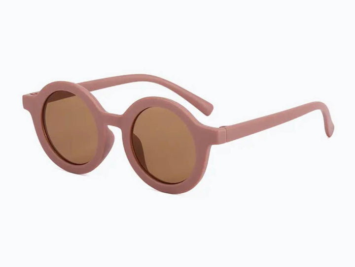 boho and babe summer 70s round framed baby and toddler sunglasses