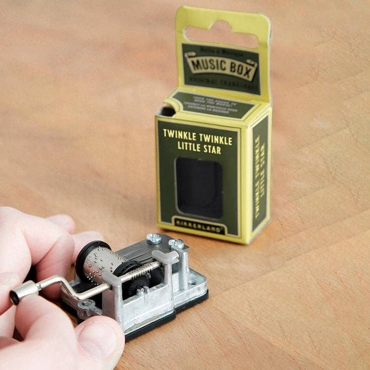 Child using Twinkle Twinkle Little Star children's music box