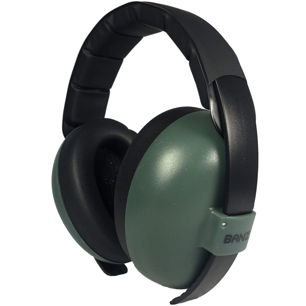 banz baby earmuffs dark green