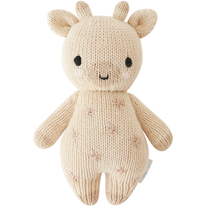 Cuddle + Kind Baby Animals giraffe brings whimsy and warmth as a delightful plushies pal.