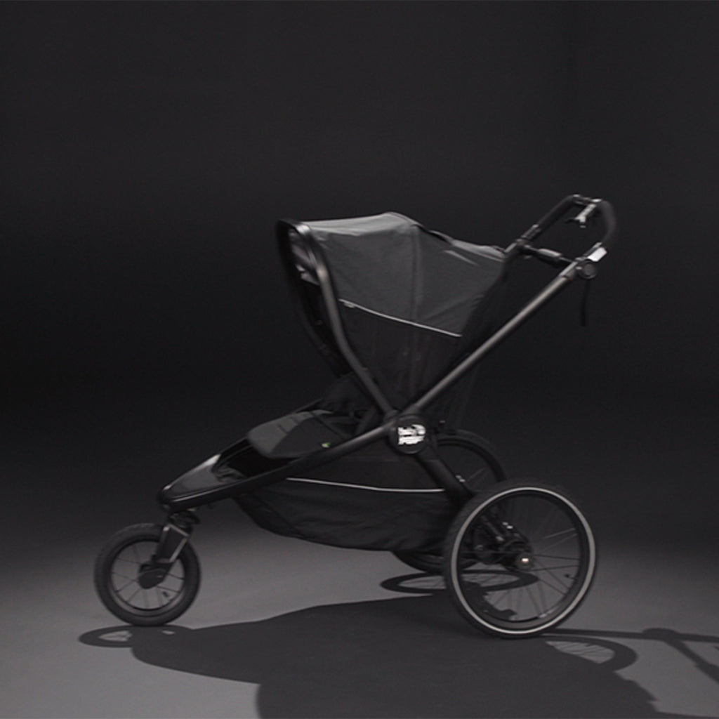 Baby Jogger City Prix Jogger and Bike and Trailer Shield, safe for streets and off-road trails