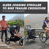 Baby Jogger City Prix Jogger and Bike and Trailer Shield, trailer kit included