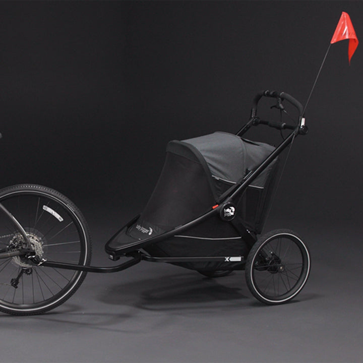 Baby Jogger Summit X3 Double Jogging Stroller with large wheels for smooth rides