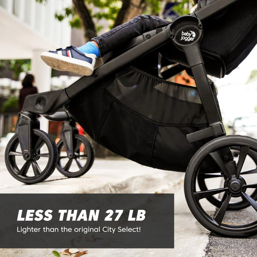 Baby Jogger City Select 2 Stroller, with never-flat wheels and front-wheel suspension stroller