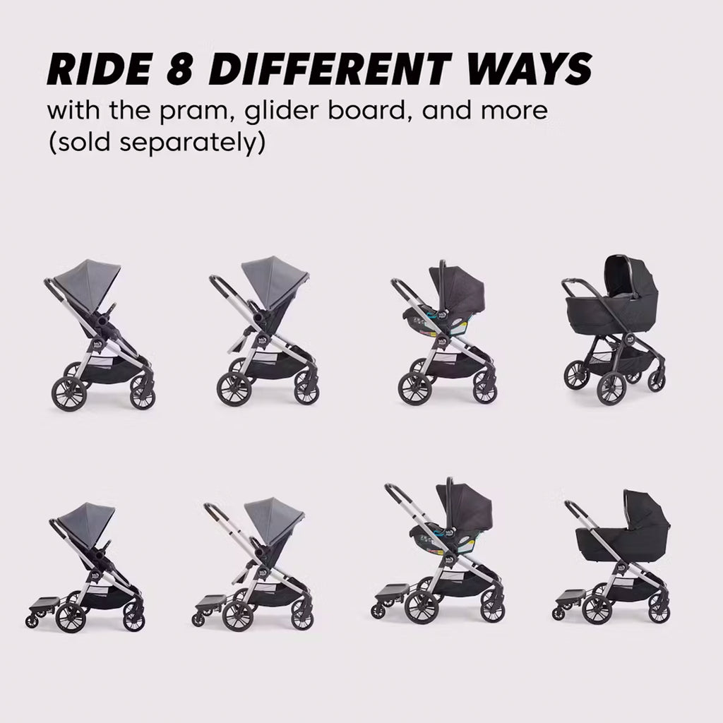 Baby Jogger City Sights Stroller lightweight one-hand fold stroller 