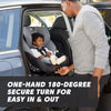 Baby Jogger City Turn Convertible Car Seat, rotating car seat for easy access 