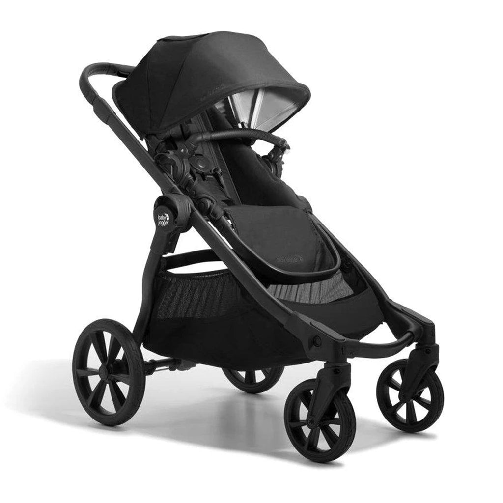 Baby Jogger City Select 2 Stroller Eco Collection Lunar Black all-terrain sustainable stroller 