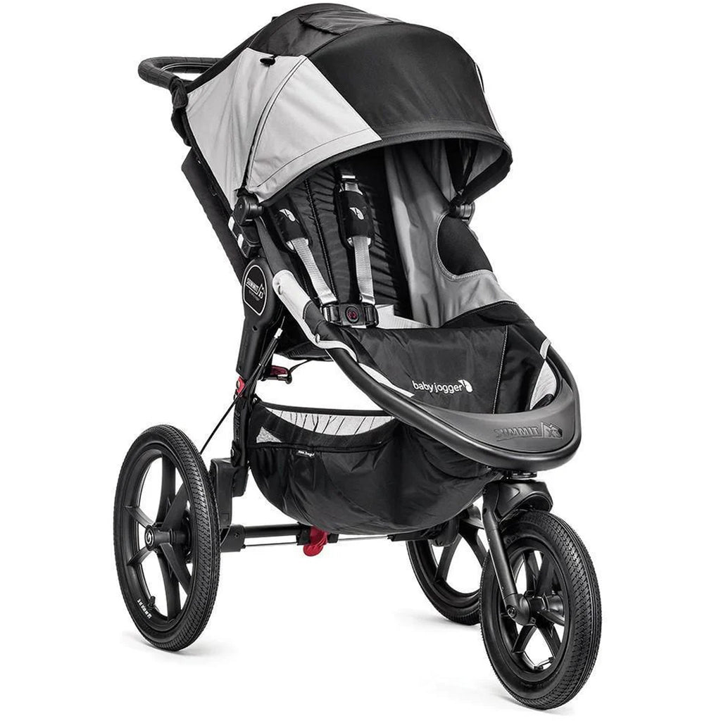 Baby Jogger Summit X3 Single Jogging Stroller with adjustable handlebar for ergonomic pushing