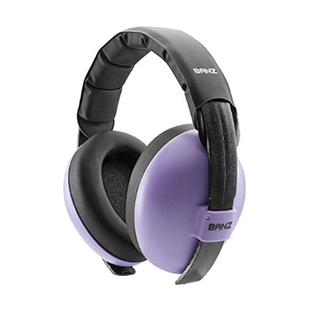 banz earmuffs for babies purple