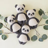 panda plsush stuffed bear for children