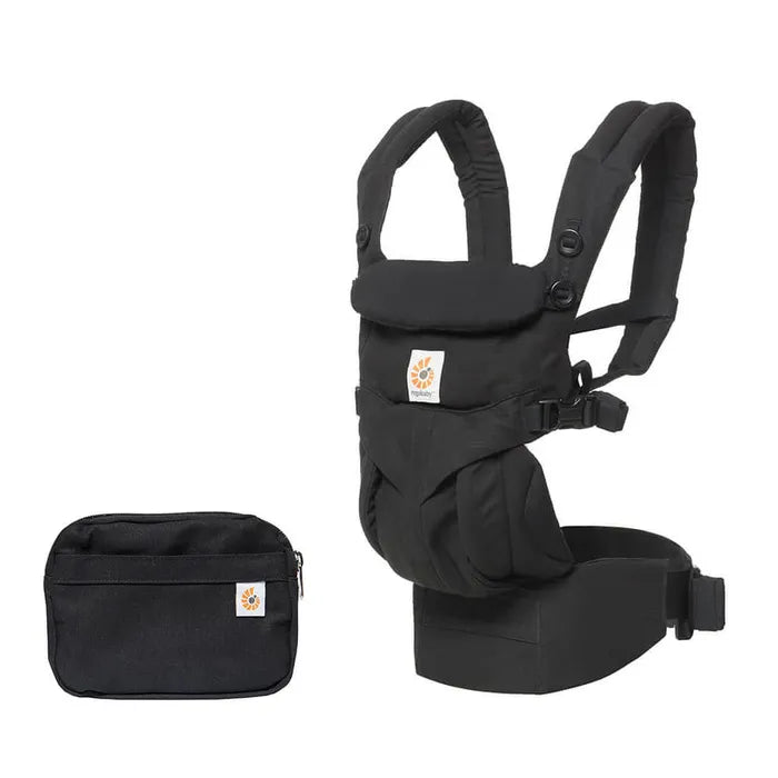 Reliable and stylish, the Ergobaby Omni Classic Pure Black is a durable Ergo baby carrier option.