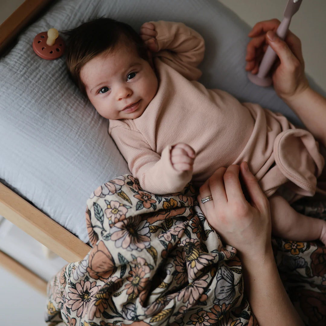Organic Cotton Swaddle Blanket