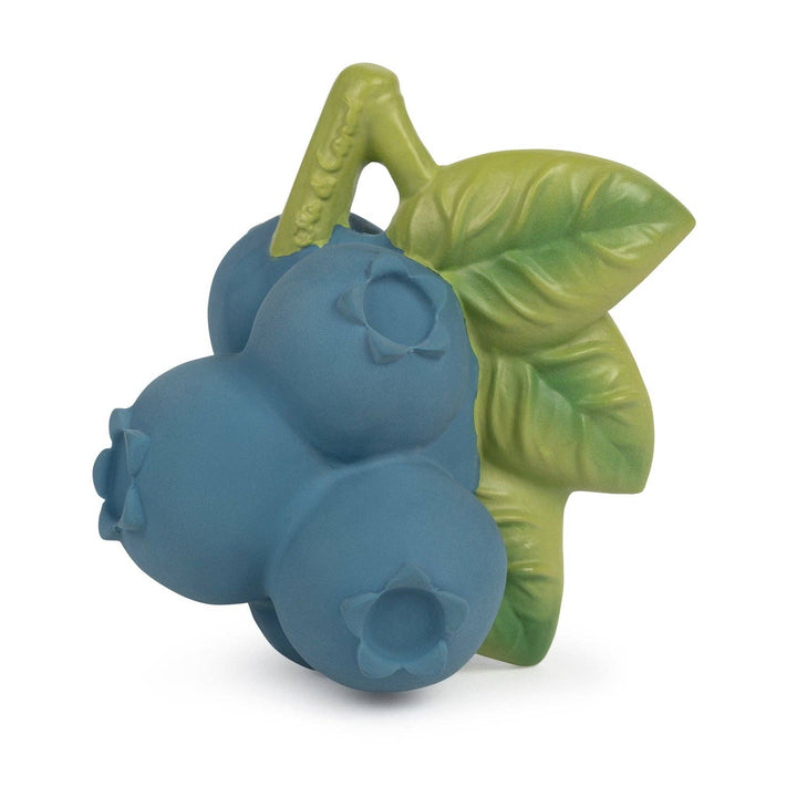 Oli & Carol Jerry the Blueberry natural rubber teether shaped like a berry cluster
