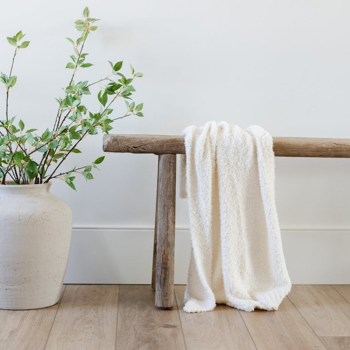SaranoniÕs Bamboni¨ Receiving Blanket in Ivory delivers softness and style, perfect for baby receiving blankets.