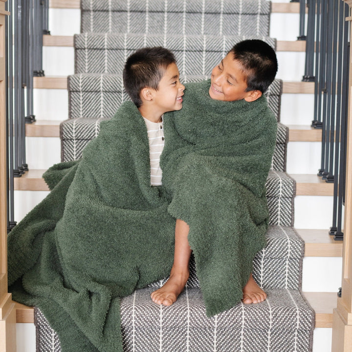 Gentle Juniper Saranoni BAMBONI¨ Toddler Blanket, cozy and perfect among toddler blankets.