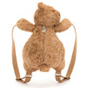 Jelly cat bartholomew bear stuffed animal backpack