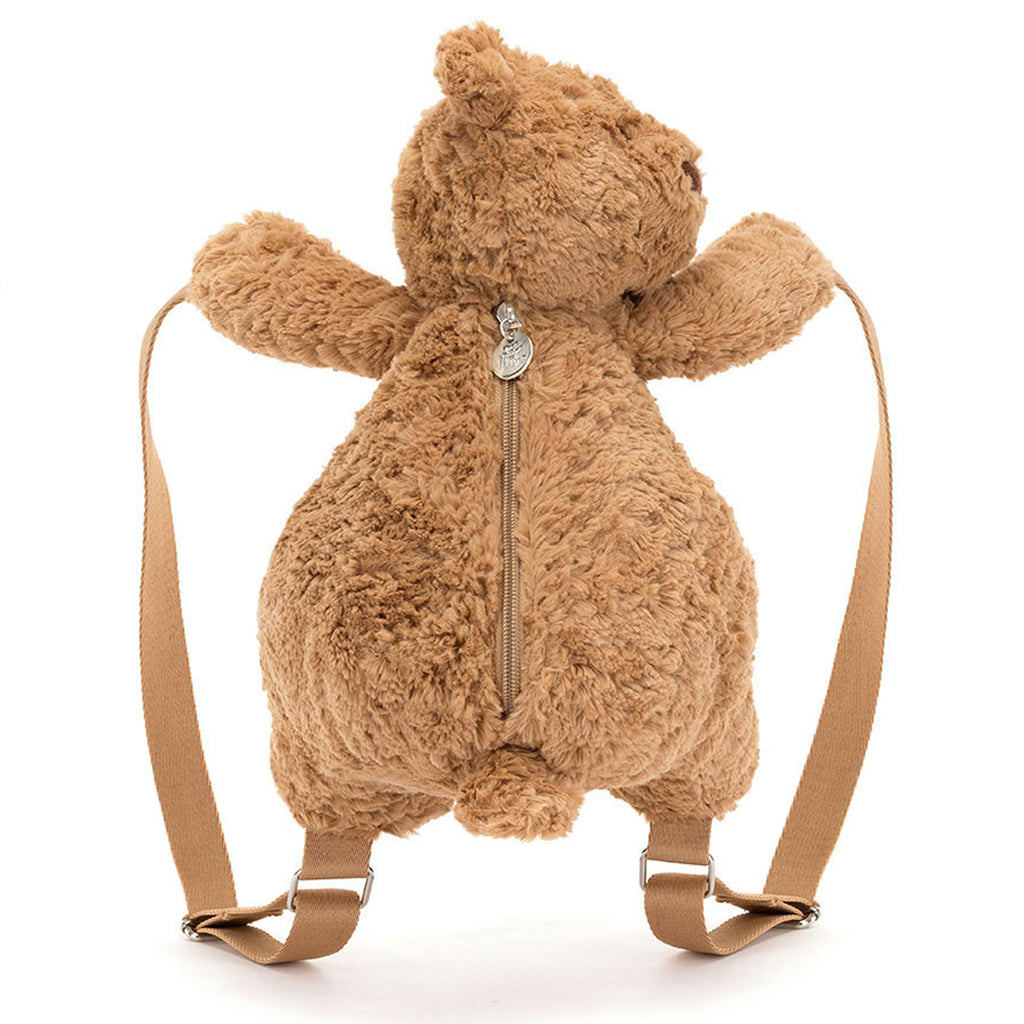 Jelly cat bartholomew bear stuffed animal backpack