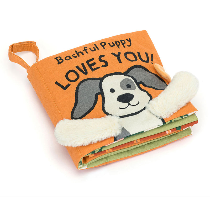 jellycat bashful puppy loves you soft book