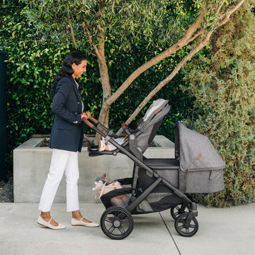 uppababy vista stroller with bassinet UPPAbaby VISTA V2 Stroller + Travel Bag Bundle, Finn