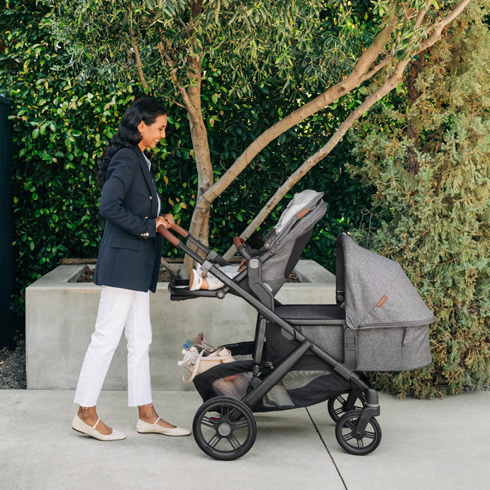 UPPA baby double stroller Vista V3 in Greyson