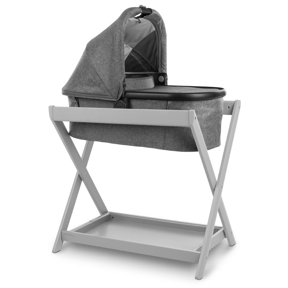 uppababy bassinet in new stand baby crib