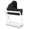 safe sleep bassinet stand white