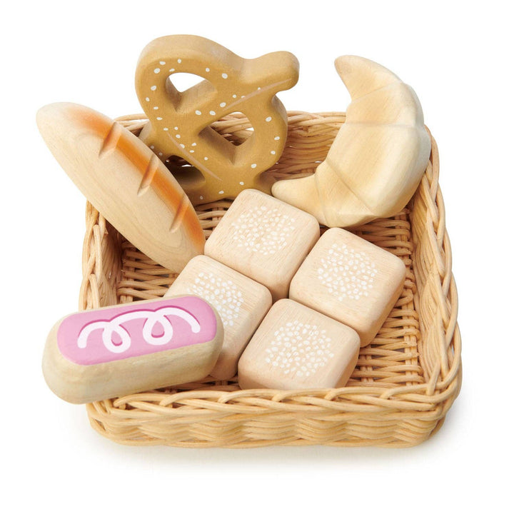 The Tenderleaf Toys Bread Basket turns pretend baking into fun as an educational toy.