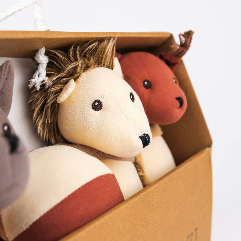 egmont toys forest animals in box pretend play bowling game