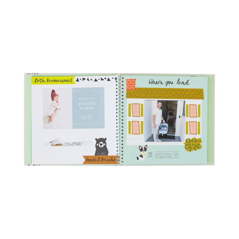 Baby Memory Book | Little Camper