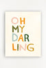 Clementine Kids Oh Darling wall decor art