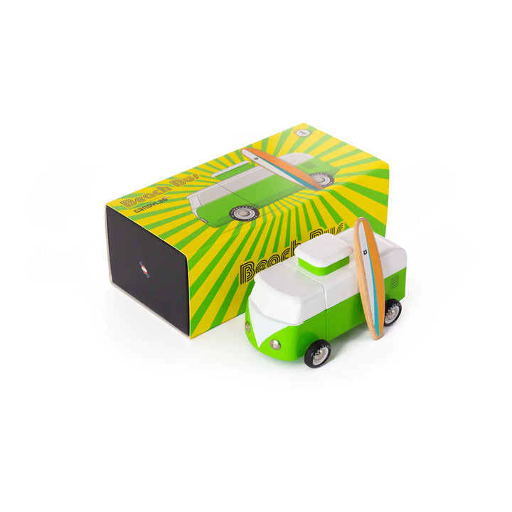 Wooden camper van by Candylab, great for kidsÕ imaginative travel play.